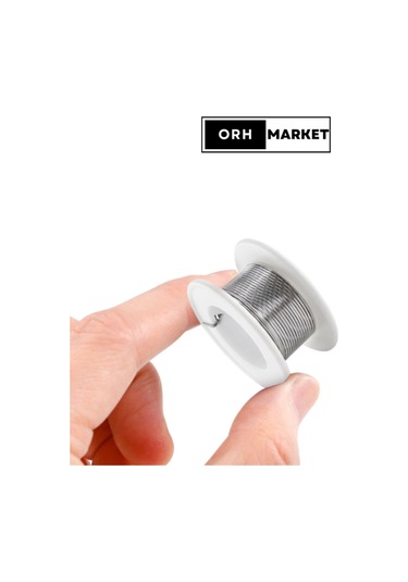 50gr 0.80mm Kalınlıkta Makara Lehim Teli – Yüksek Kalite, 6 Metre Uzunluk