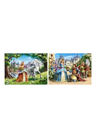 Castorland Charming Princes 70+120 Parça Puzzle