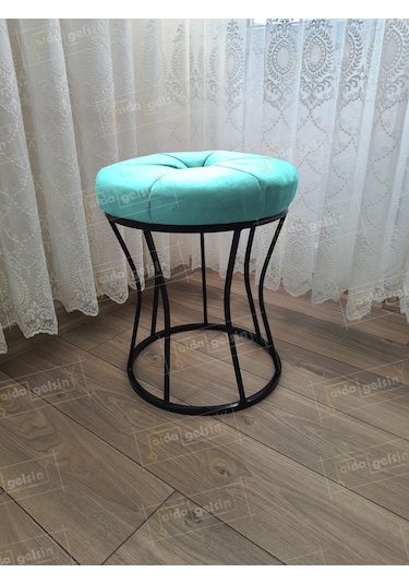 Kum Saati Dilimli Makyaj Pufu Kara İnci Mor