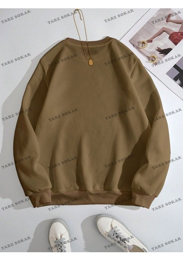 Y2k Yeni Sezon Ssweat Harajuka Kuromi Retro Kod 1111-trzksw3839 Kahverengi