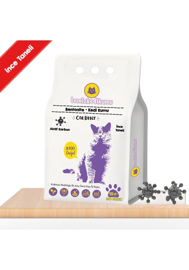 Tkk Temizkedikumu Aktif Karbonlu 15 Lt Kedi Kumu
