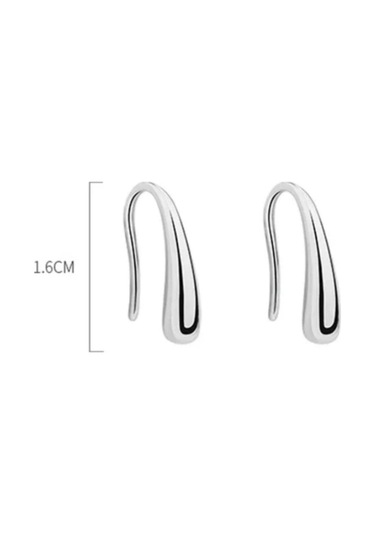 925 Ayar Gümüş Vintage Damla Küpe