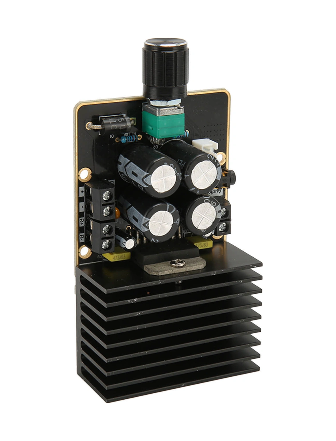 Vkemall Tda7377 Dijital Güç Amfi Modülü, 2x35w İki Kanal Stereo, Dc9-18v Giriş, Ters Bağlantı-kısa Devre-üst Akım Koruma, Dıy Ses Ekipmanı