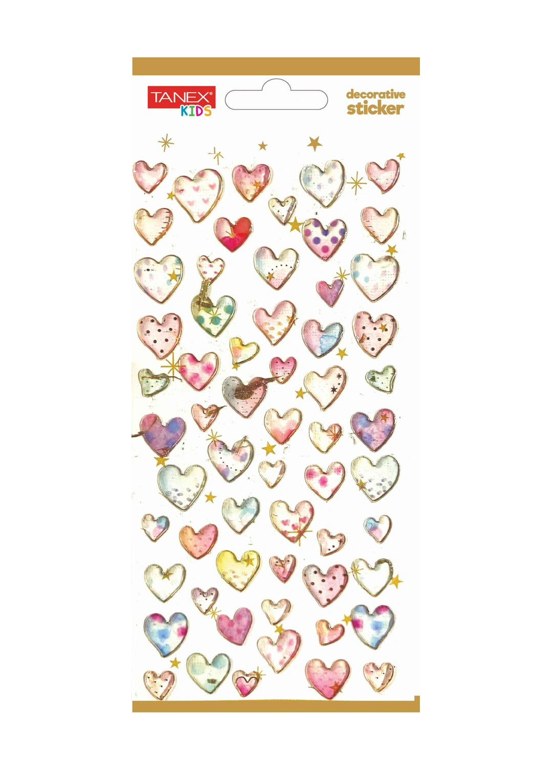 Tanex Decorative Sticker-11 Puffy Etiketi Tnx-5010