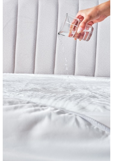 Wellsoft Çok Amaçlı Sıvı Geçirmez Fitted Alez 150x200 Beyaz