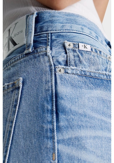 Calvin Klein Bayan Kot Pantolon J20j223310 1aa Açık Mavi