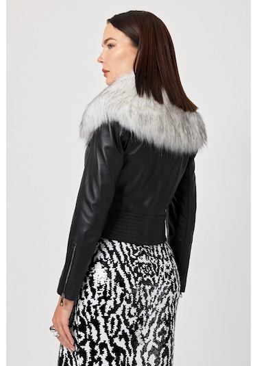 Fior Siyah Deri Mont 001