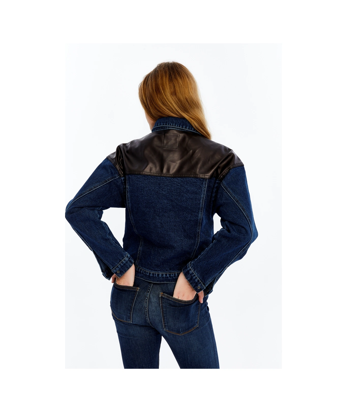 Kadın Standart Kot Ceket Deri Niş Özgün Tasarım Günlük Sokak Sitili Model Bomber Mont Kolej Ceket Bakır Kadın Standart Kot Ceket Deri Niş Özgün Tasarım Günlük Sokak Sitili Model Bomber Mont Kolej Ceket Bakır