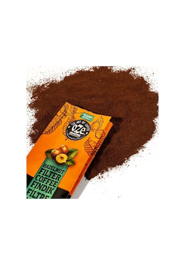Oze Fındık Aromalı Filtre Kahve 2 x 250 G Makine Kağıt Filtre Metal Filtre