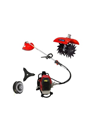 Gardenpro 520d Benzin Motorlu Tırpan + Baseh Çapalama Aparatı 2+2