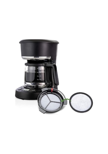 Metabagua Kahve Makineleri Için Uyumlu 12 Paket Kahve Makinesi Su Filtreleri, Yedek Kömür Su Filtreleri J3aej6 Siyah