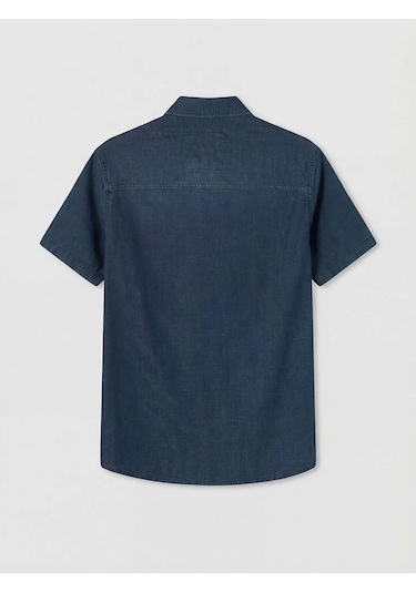 Lc Waikiki İndigo Regular Fit Erkek Jean Gömlek