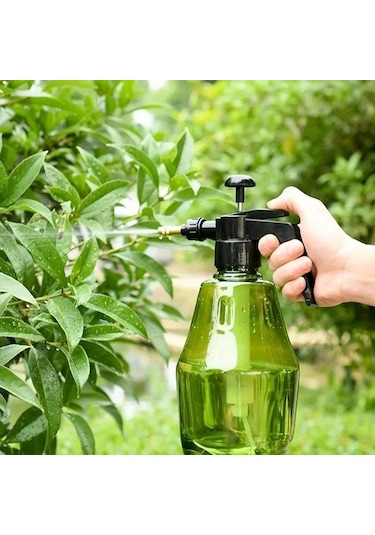 Tcherchı Bahçe Plastik Hava Basınçlı Sulama Sprey Şişesi Yeşil