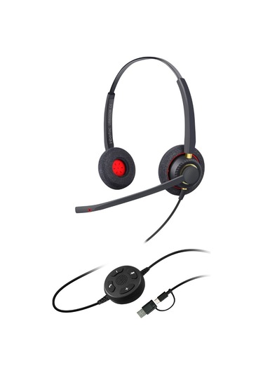 Inbertec UB805DM Professional Duo Çağrı Merkezi Kulaklığı