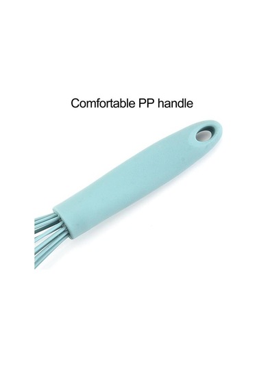 Pembe Yumurta Çırpma Faydalı Asılı Delik Uzun Ömürlü Manuel Silikon Krem Karıştırıcı Süt Karıştırma Aracı Mutfak Gadget Pembe