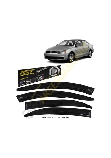 Perflex Volkswagen Jetta 2011 Sonrası Mügen Cam Rüzgarlığı 4 Lü