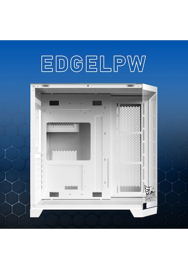 Gameagle EDGELPW Edge 7 Argb Fanlı Gamer Bilgisayar Kasası 850w 80+ Plus Bronz Power'lı Sıvı Soğutmalı Beyaz