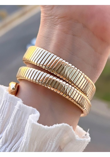 Coliseum Dolamalı Yılan Model Özel Tasarım Vintage Seri Kadın Kol Saati Cl.y001.m6 Sarı