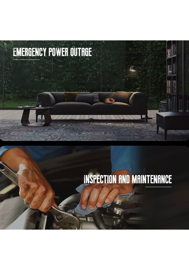 Mufunye Yn-f02 Isınma Sarı Led Kamp Lambası, 2 Li-poly Batarya, Çok Amaçlı Dışarı Aydınlatma, Powerbank Fonksiyonu, Su Geçirmez, Taşınabilir Çok Renkli