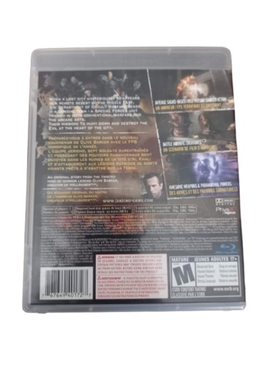 Clıve Barker's Jerıcho Ps3