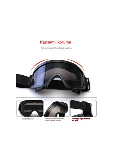 Oloey Dağ Tırmanışı Kayak Gözlükleri Erkek Turuncu L 990668 "value":"koyu Mavi" Koyu Mavi