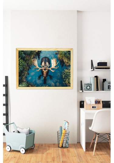 Ahşap Çerçeveli Puzzle - Tablo Hthp - 012 23 X 32 120 Parça