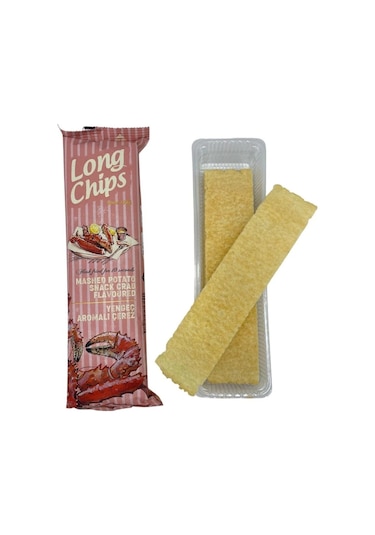 Long Chips Yengeç Aromalı Patates Cipsi 75 G 2 Adet