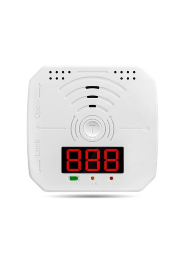 Moveevo Kompakt Elektrokimyasal Sensörlü Karbon Monoksit Algılayıcı - Ses Ve Işık Alarmı, Dijital Ekran, 3 Aaa Pil İle Çalışır Piller Dahil Değil