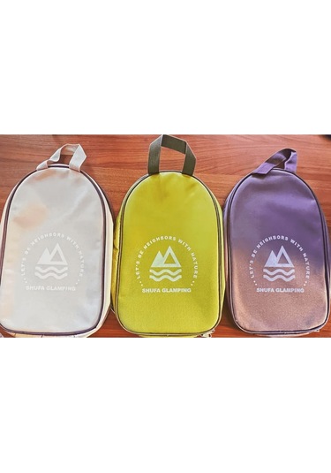 Shufa Mutfak Çantası Kamp Mutfak Çantası Brown Çok Renkli