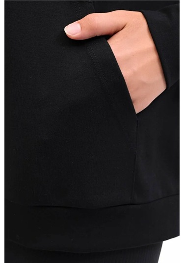 Lumberjack Wb Carla-h Gınsen 5pr Siyah Kadın Sweatshirt A102024671 Siyah