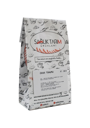 Sağlık Tarım Ürünleri Chia Tohumu 1 KG