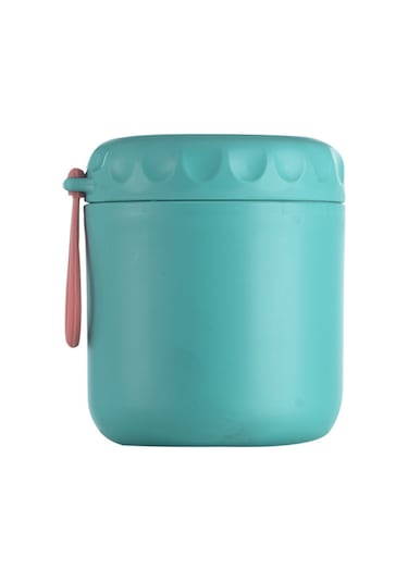 Ranyeek 304 Paslanmaz Çelik Isı Saklama Çorba Kavanozu, Sızıntısız Kapaklı, Geniş Açık, Taşıma Kolu İle Günlük Yemek Taşıma Kabı Yeşil