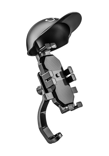 Shineyee Motorsiklet Ve Bisiklet İçin 360 Dönebilen, Yağmura Karşı Koruyucu, Kaymaz Telefon Tutucu - 8919a Model