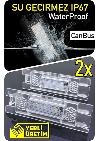 Opel Ampera 2011-2015 Canbus Led Plaka Aydınlatma Ledi Lambası