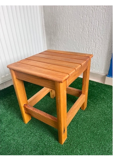 Tabure Kayın Ağacından 37 Cm Yükseklik Kayın