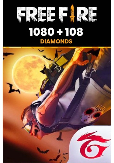 Free Fire 1080 + 108 Diamond