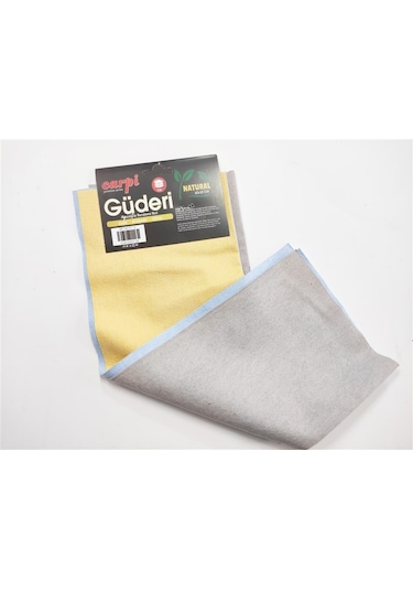 3 Adet 40x30 Cm Güderi Bez Eko Üçlü Set Evde Ofiste Arabada