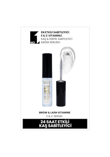 Sheida Fixing Gel Eyebrow & Eyelash Serum