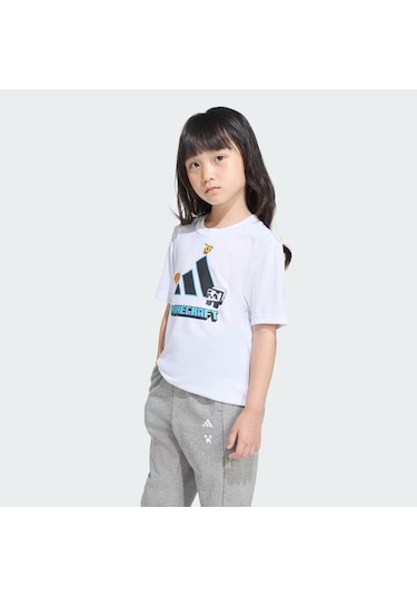 Adidas Minecraft Training Çocuk Tişört C-adıkd4434c10a00 Beyaz