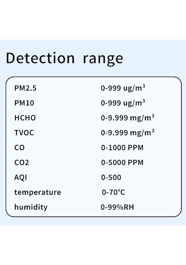 Lemestar Hava Kalitesi Analizi Cihazı: Pm2.5/pm10, Formaldehit, Co/co2, Sıcaklık-nem Tespiti, Tft Ekran, Akıllı Alarm, 1200mah Pil Siyah