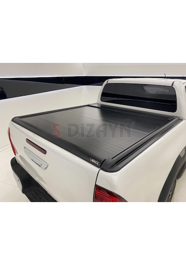 S-Dizayn Isuzu D-Max 2 S-Back Sürgülü Kapak Siyah V1 2012-2019