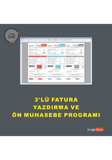 3 Lü Fatura Yazdırma Programı + Ön Muhasebe (469609538)
