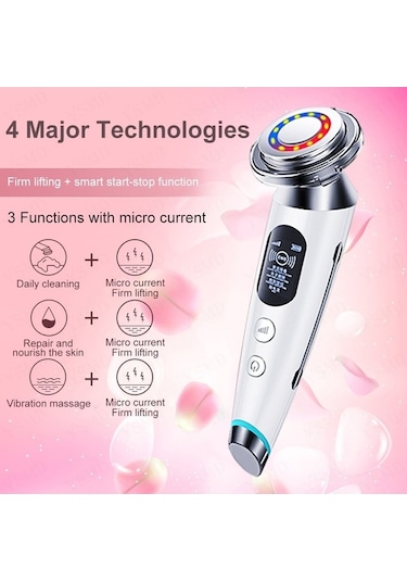 Didadodo Göz Bakım Kremi İle Mikro Akımlı Yüz Masajı, Göz Altı Yüzeyi Pembe