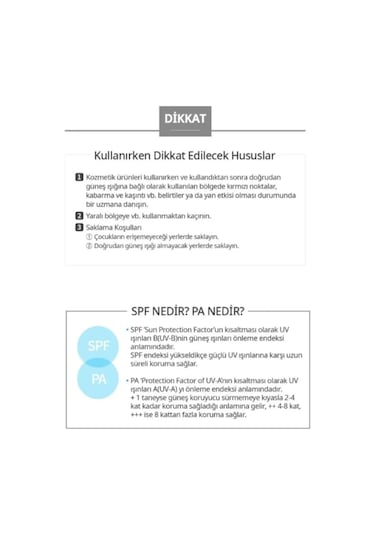 Atomy Koruyucu Renkli Güneş Kremi SPF50 60 ML