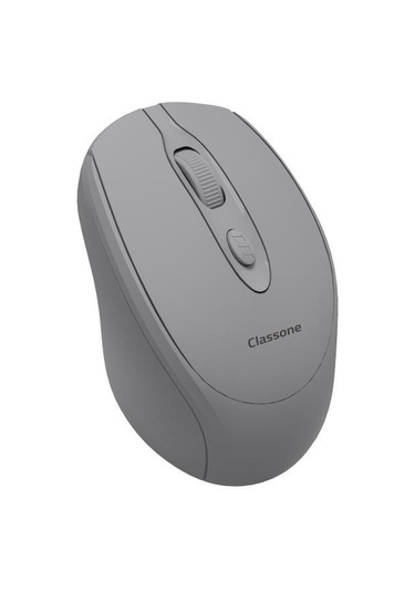 Classone Cbt14 Bluetooth + 2.4 Ghz Şarj Edilebilir Kablosuz Mouse - Gri Cbt14