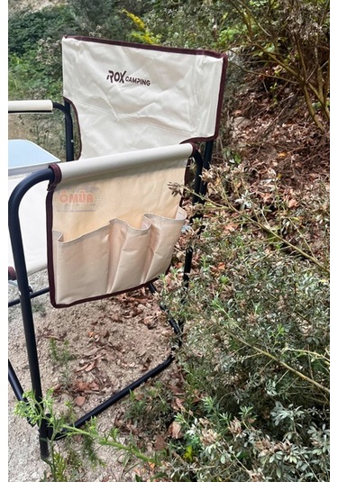 Rox Campıng Fonksiyonel Sehpalı Kamp Sand. - Bej Bej