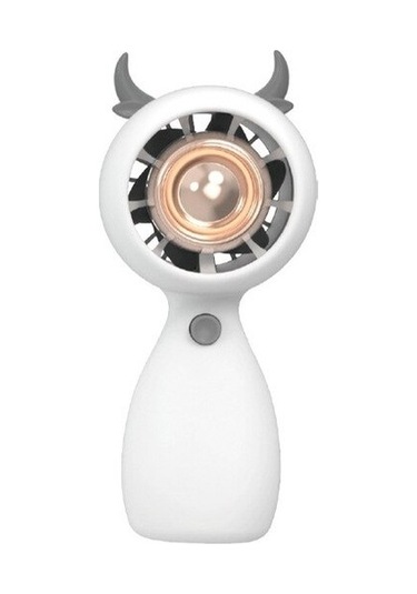 Ev Yaz Hava Soğutucu Için Usb Şarj Edilebilir Taşınabilir El Fanları Kom7ız Beyaz