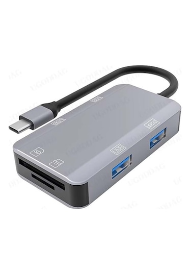 6 İn 1 Usb-c Multi-function Çevirici