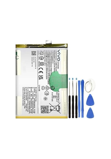 Vivo Y02 Pil Batarya B-w1+tamir Seti 5000 Mah