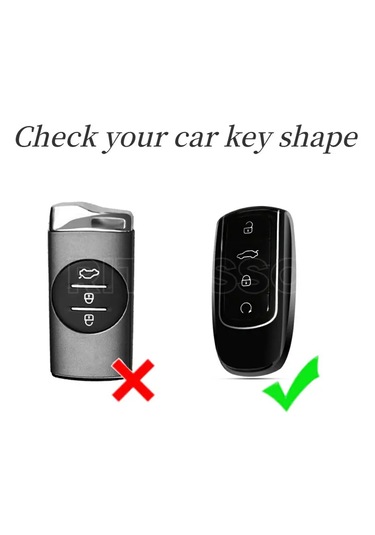 Chery Tıggo 8 Pro Max Tıggo 7 Pro Max Omoda 5 Pro Jaecoo Elmas Desenli Tpu Anahtar Kılıfı